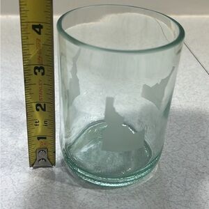 3/$20 Glass Tumbler with Idaho State Design